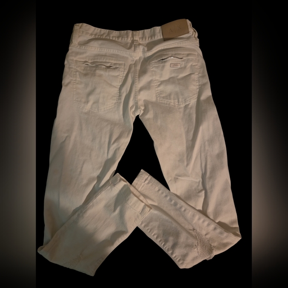 Armani Exchange Men's J27 Skinny Biker Jeans Size 30 - Picture 4 of 5